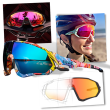 Cargar imagen en el visor de la galería, Gafas de sol polarizadas para ciclistas - Ozerty