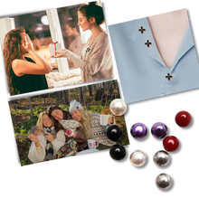 Cargar imagen en el visor de la galería, Elegantes broches de botón sin costura
- Ozerty