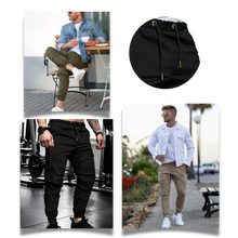 Cargar imagen en el visor de la galería, Pantalones cargo Slim Fit para hombre
- Ozerty