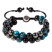 Cargar imagen en el visor de la galería, Pulsera de protección resistente al agua -Zafiro de medianoche - Ozerty