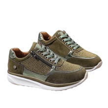 Cargar imagen en el visor de la galería, Zapatillas con cuña y cristales strass
-Verde/EU35/US4/UK2Verde/EU36/US5/UK3Verde/EU37/US6/UK4Verde/EU38/US7/UK5Verde/EU39/US8/UK6Verde/EU40/US9/UK7Verde/EU41/US10/UK8Verde/EU42/US11/UK9Verde/EU43/US12/UK10 - Ozerty